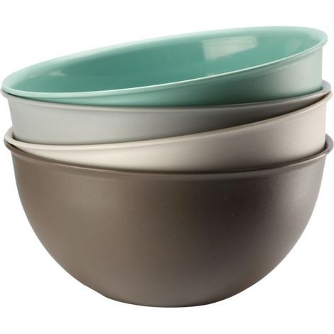 Bol de cuisine en plastique gris Molly 5L