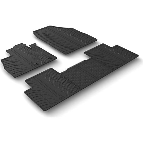 Set tappeti su misura in gomma - compatibile per Renault Scenic 5 posti (10/1612/22)
