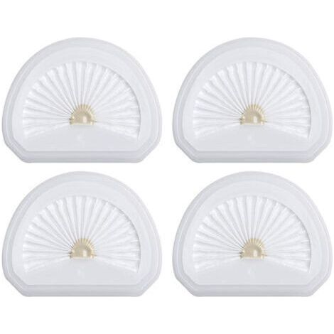 Lot de 4 filtres pour aspirateur à main, compatibles avec les filtres de rechange Black and Decker VLPF10 et l'aspirateur à main Dustbuster HLVA315J HLVA320J00 N575266, remplace la pièce N600601 (1/5)