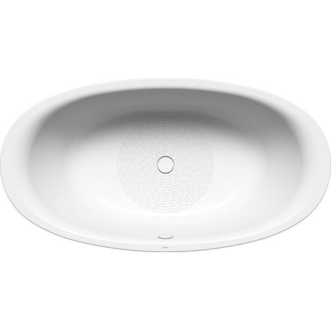 Ellipso Duo Oval Badewanne alpinweiß Antislip 190x100cm (1/3)