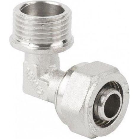 Raccord hydroland pex.k.gz16x1/2 nickel plaqué laiton 16 mm (1/2)