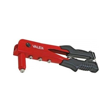 Rivettatrice Per Rivetti 4 Testine Intercambiabili Acciaio Pinza Pistola Valex