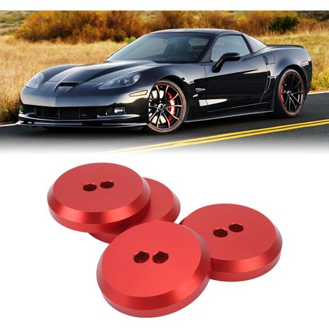 4-teiliger Wagenheberadapter für Chevrolet Corvette C5 C6 C7 C8 Porsche 997 944 911 (Rot) (1/5)