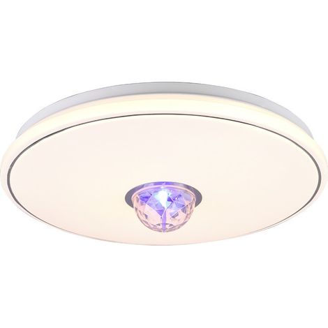 Plafoniera RAVE LED rotonda D.38cm effetto cielo stellato  R65061100 (1/5)