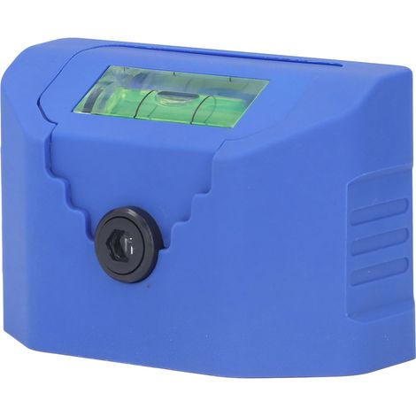 Niveau laser miniature multifonction à croix 120° grand angle, batterie intégrée, marqueur laser bleu (1/5)