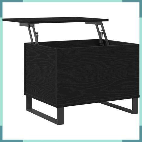 Table basse - 862967 - Chêne noir - 60 x 44,5 x 45 cm - Charge max 75 kg (1/5)