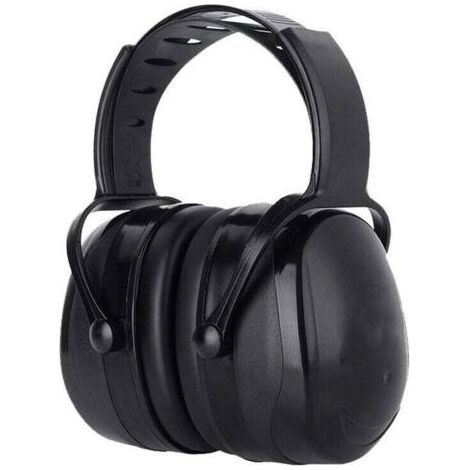 Casque Anti Bruit Adulte Réglable Confortable, avec Une Atténuation de SNR 38dB, pour Milieu Bruyant ou Stressant-Noir (1/4)