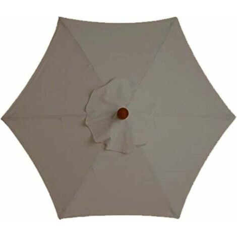Housse de parasol 3M – Imperméable en polyester – Protection 100% UV – Compatible avec cadres en bois, acier, aluminium (1/5)