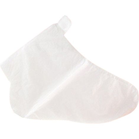 Gants En Plastique - Manchons Pour Pieds - Usage Jetable En Spa Cuisine Coiffure Nettoyage - PE Polyéthylène - Lot De 100 Pièces