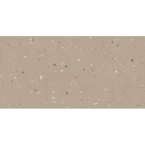 Carrelage sol / mur effet terrazzo 60x120 cm Croccante-R Avellana (vendu par boite de 1,44m2) (1/4)