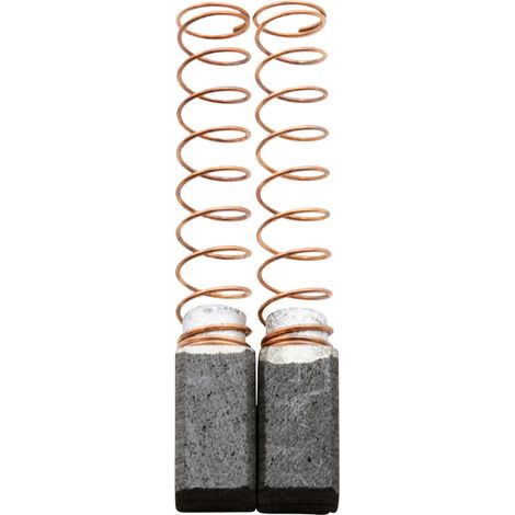 Balais de Charbon pour AEG Perceuse SBE480R  - 6,35x6,35x11,5mm