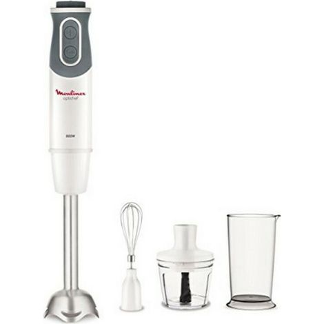 Moulinex Optichef 3-in-1 Weiß Grau 800 W 10 Geschwindigkeiten
