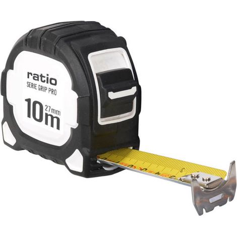 Flexómetro RATIO Grip Pro 10 m x 27 mm - (1/5)