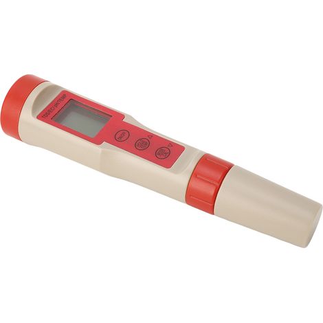 Analyseur d'eau pH EC TDS avec compensation auto température écran numérique pour piscine labo modèle EC015BL ABS (1/5)