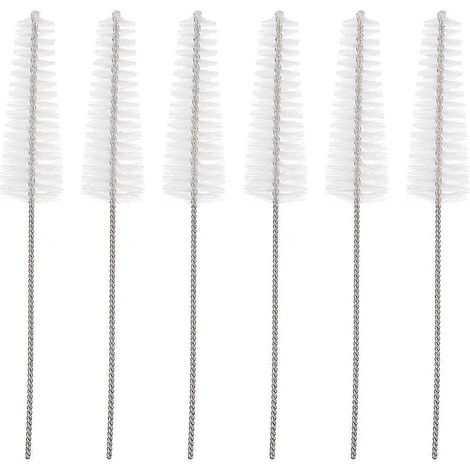 Lot de 6 brosses de nettoyage pour appareils auditifs et amplificateurs auditifs-5.5X1X1CM (1/2)