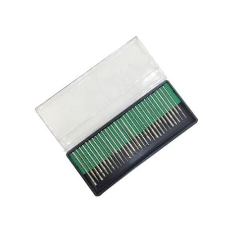 Juego de brocas de diamante de 3 mm para vidrio marino, conchas y piedras preciosas (30 unidades). (1/4)
