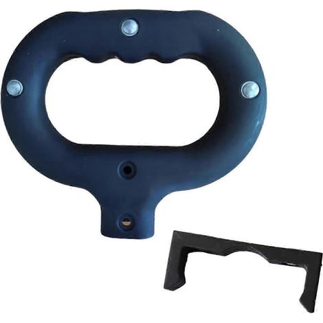 Ersatz-Schiebegriff für Bollerwagen, ergonomisches Zubehör, vielseitig einsetzbar für Garten- und Einkaufswagen, 15 x 12,7 cm-Style B (1/5)