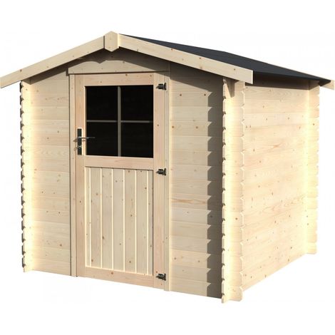 Casetta in Legno 2x2 con sistema Block House