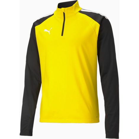 Puma Teamliga 1/4 ZIP Herren-Sweatshirt gelb 65723607 r L (1/5)