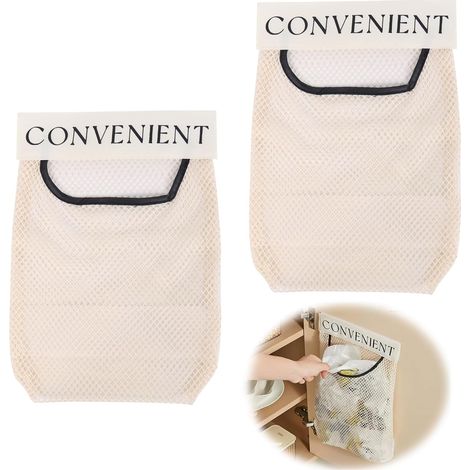 2 Pièces,Amenagement Interieur Placard, Adhésive Rangement Placard Cuisine Suspendu Organiseurs Armoire Support Epices pour Organiseurs de Placards Cuisine Salle de Bain (1/5)