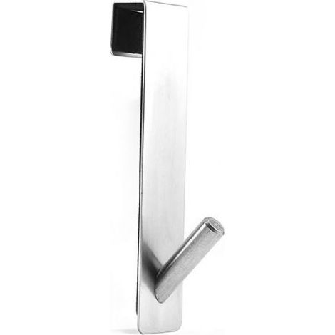4 Pieces Stainless Steel Shower Door Hooks for Frameless Shower Door, Shower Enclosure Wall Hook (1/5)