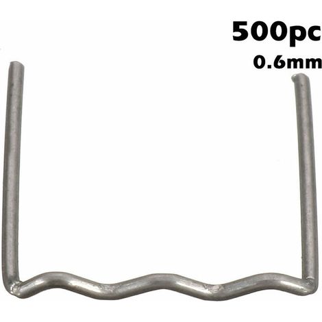 500pcs goujons de soudure en plastique pour pare-chocs d'automobile, 500 pcs de 0,6 petite vague de clous a souder 500 pcs de 06 petite vague de clous a souder (1/4)