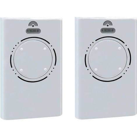 2 x Télécommande XT4 868 SLH 787010 4 Canaux Blanc Portes de Garage Motorisation Portail Garantie de 3 Ans (1/4)