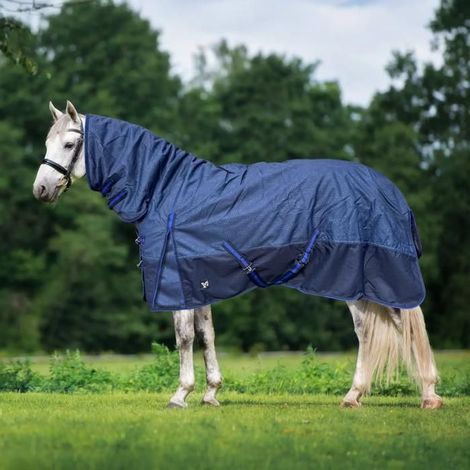 Manta exterior York para caballo tela duradera calor