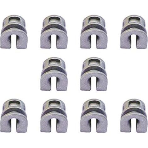 Lot de 10 manchons de rechange pour tête de débroussailleuse Stihl FS85 FS44 FS60 FS61 FS74 FS76 FS88 FS90 FS110 FS120 FS200 FS250 FS350