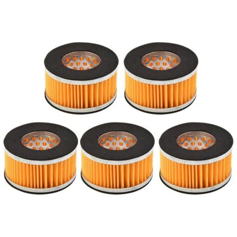 Lot de 5 éléments filtrants de compresseur d'air de 65 x 36 x 36 mm, accessoires de filtration de rechange pour compresseur d'air silencieux de 20 mm (1/5)
