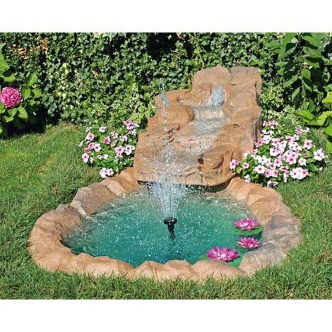 Cascata Mini Tivoli cm. 180x120 con pompa, composta da 2 pezzi