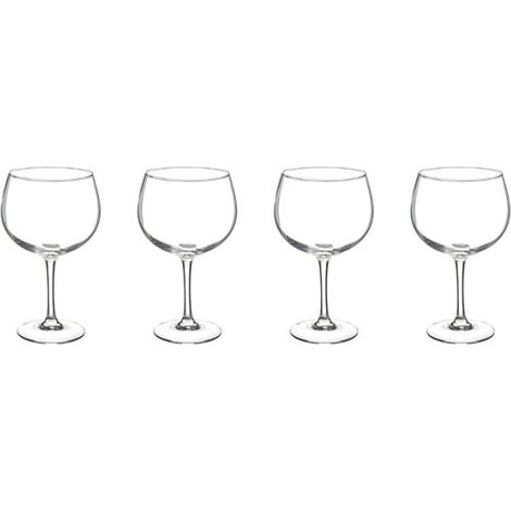 Lot de 4 Verres à Pied "Gin" 70cl Transparent