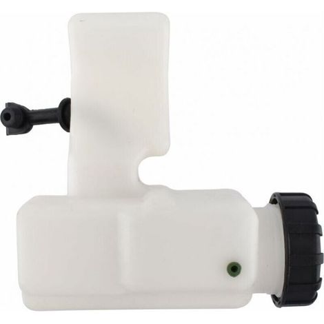 Cyslmuk – Réservoir d'huile avec bouchon pour tronçonneuses Stihl 017 018 MS170 MS180 – Plastique blanc – Taille 39mm – Accessoire essentiel (1/4)