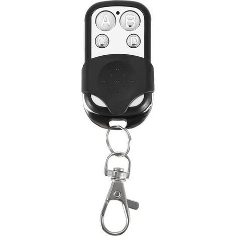 Control remoto universal para portón, 4 llaveros de control remoto inalámbrico universal para portón de garaje, control remoto universal para portón, herrajes para portón (1/5)