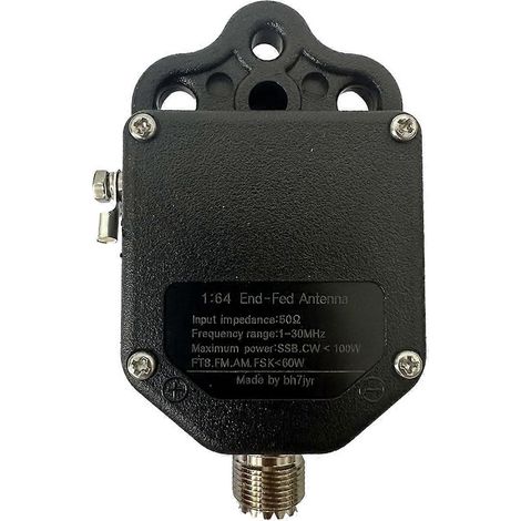 1:64 Balun für 4-Band- und 8-Band-Endgespeiste Antennenbereich