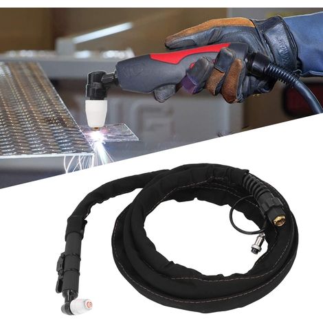 Torche de découpe plasma Wenzhou 40 PT-31, torche de découpe plasma 4M avec revêtement en tissu 40A, convient aux torches de découpe plasma CUT50D, CUT-50, CT-312, CUT40. (1/5)