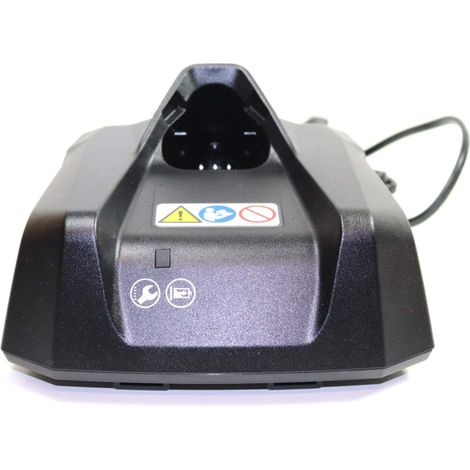 Stihl – Chargeur pour électroportatif 220-240 V – Compatible batterie AS 2 – Indicateur de charge LED – Enrouleur de câble Velcro – EA034302500 (1/6)