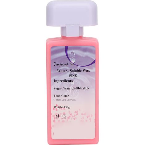 Recharge de rouleau épilatoire 5.3oz - Cartouche de cire rose douce pour salon - Élimination des poils (1/5)