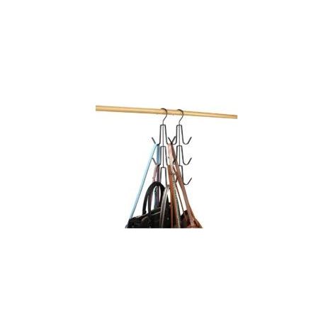 Handtaschenaufhänger, Handtaschenhalter, 2er-Set platzsparende Metallaufhänger, Kleiderschrankorganisation, Aufbewahrungstaschen für Handtaschen, Rucksäcke, Tanktops, Gürtel (schwarz) (1/5)