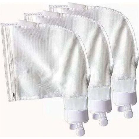 Ensemble de 3 sacs de rechange à fermeture éclair compatibles avec Polaris 280 et 480. Sacs multifonctionnels en nylon et filet pour Polaris K13 et K16. (1/5)