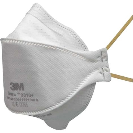 MASCHERA RESPIRATORIA SERIE 9300 AURA 9310+ FF P1- 20 pezzi  - 3M