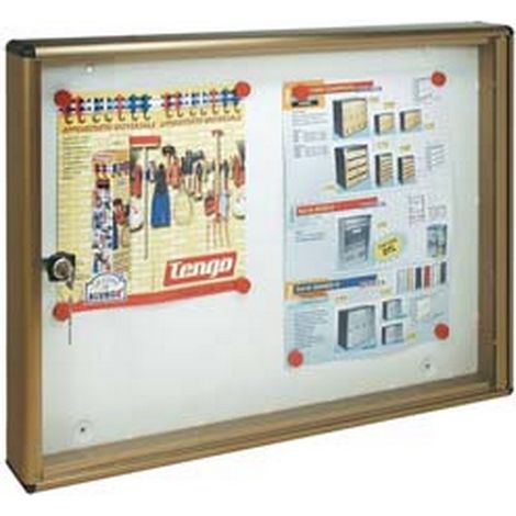 1PZ bacheca porta avvisi per interni cm.55x5x40h. - cm.55x5x40h.