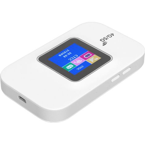 Routeur WiFi 4G 150 Mbps, emplacement pour carte micro SIM, compatible avec 8 utilisateurs, écran LED, point d'accès WiFi mobile pour ordinateur portable, téléphone ou PC en Europe (1/5)