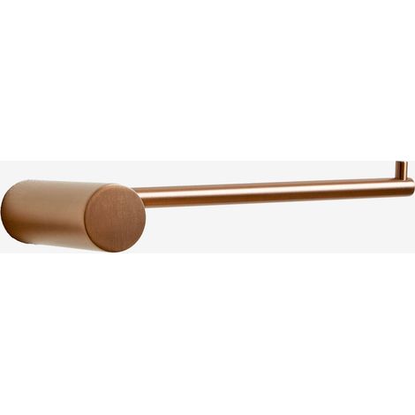 Porte-rouleau pour salle de bain en acier inoxydable Devon SKLUM Or Rose