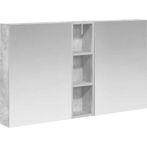 Maison Exclusive - Set di Armadi da Bagno con lo scaffale 3 pcs 120 x 14,5 x 70 cm
