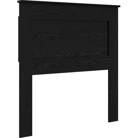 Cabecero con cabecera Roble Negro 80 cm Madera contrachapada vidaXL