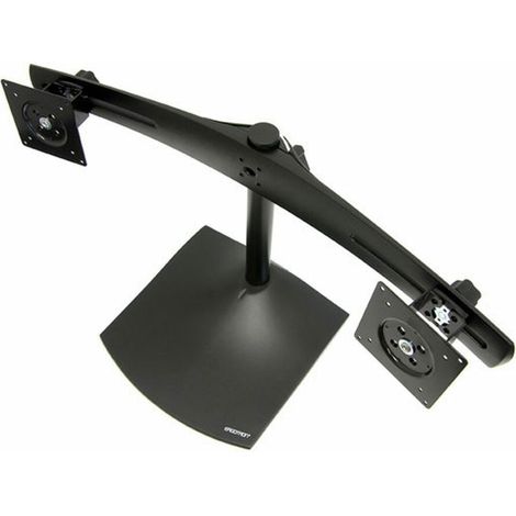 Ergotron DS Series DS100 Dual Monitor Desk Stand, Horizontal 61 cm (24") Tisch/Bank Schwarz