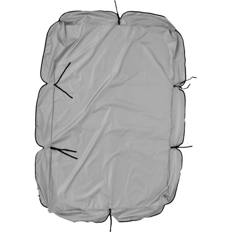 Housse pour Balancelle Suspendue en Tissu Oxford Enduit Argenté (1/5)