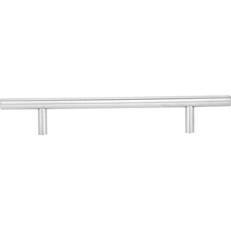 Maniglie per ante di mobili da cucina in acciaio inox (300 mm).