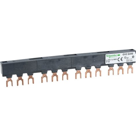 Linergy FT - Peigne de raccordement - 63 A 4 sorties - GV2G445